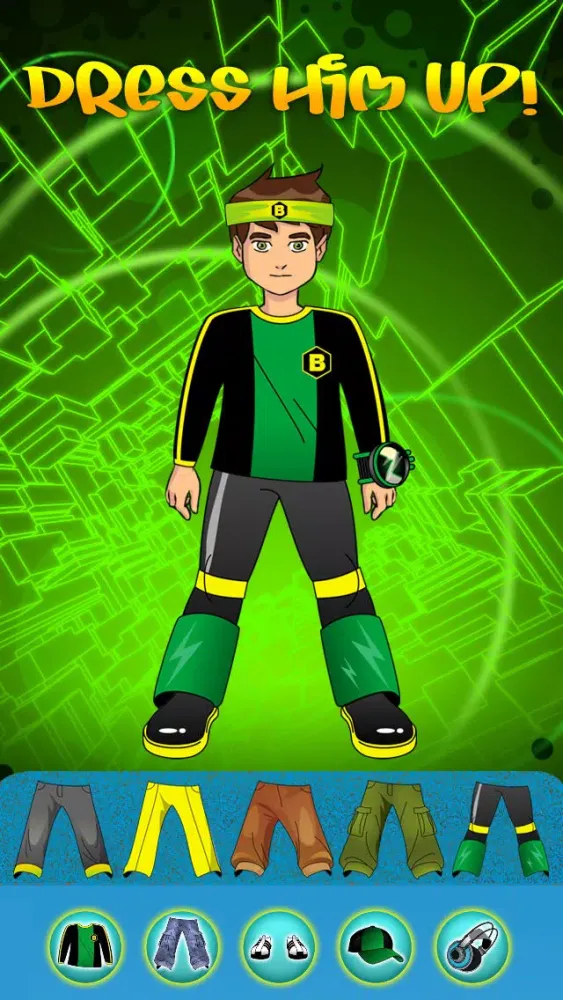 Tangkapan layar The Ultimate Action Boy - Cool Dress Up Game - Free Edition