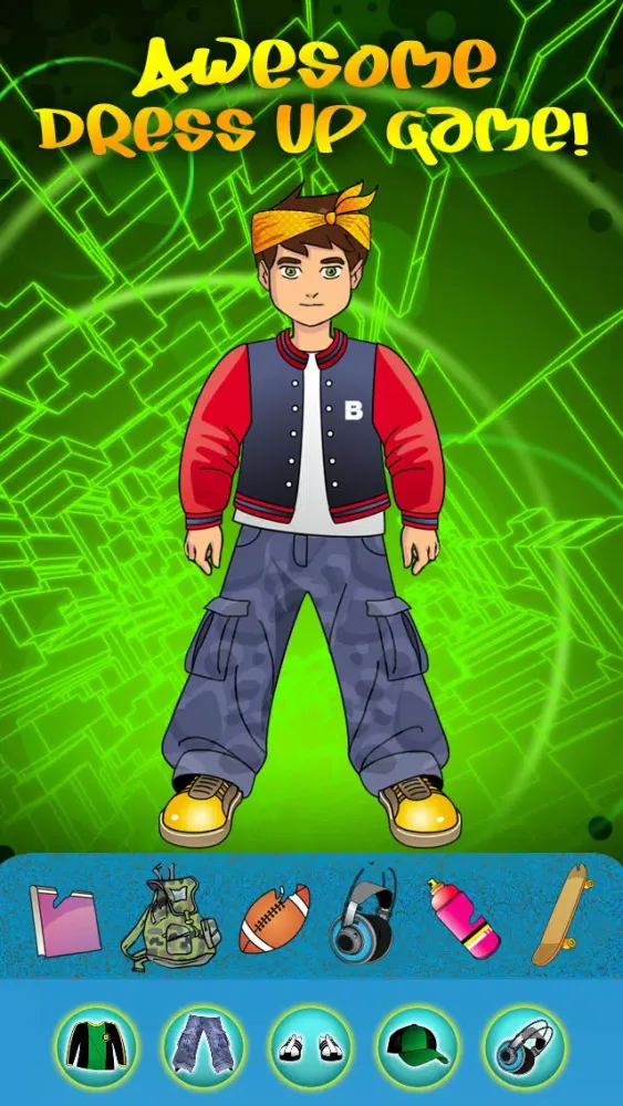 Tangkapan layar The Ultimate Action Boy - Cool Dress Up Game - Free Edition