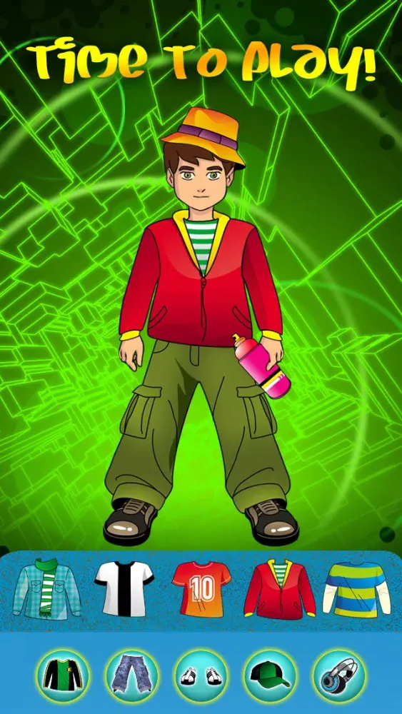 Tangkapan layar The Ultimate Action Boy - Cool Dress Up Game - Free Edition