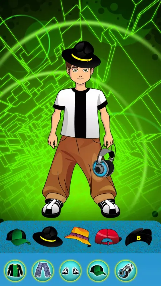 Tangkapan layar The Ultimate Action Boy - Cool Dress Up Game - Free Edition