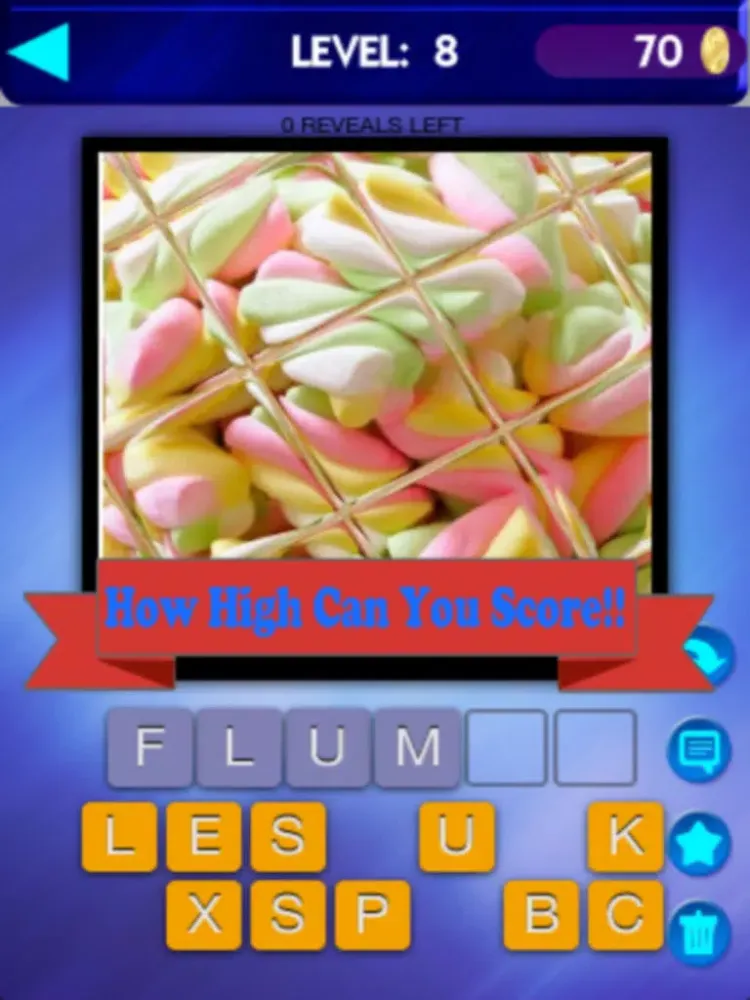 My Guess The Candy Tiles High Trivia Quiz - The Little Play Days Edition - Free Ap iPad  Screenshots
