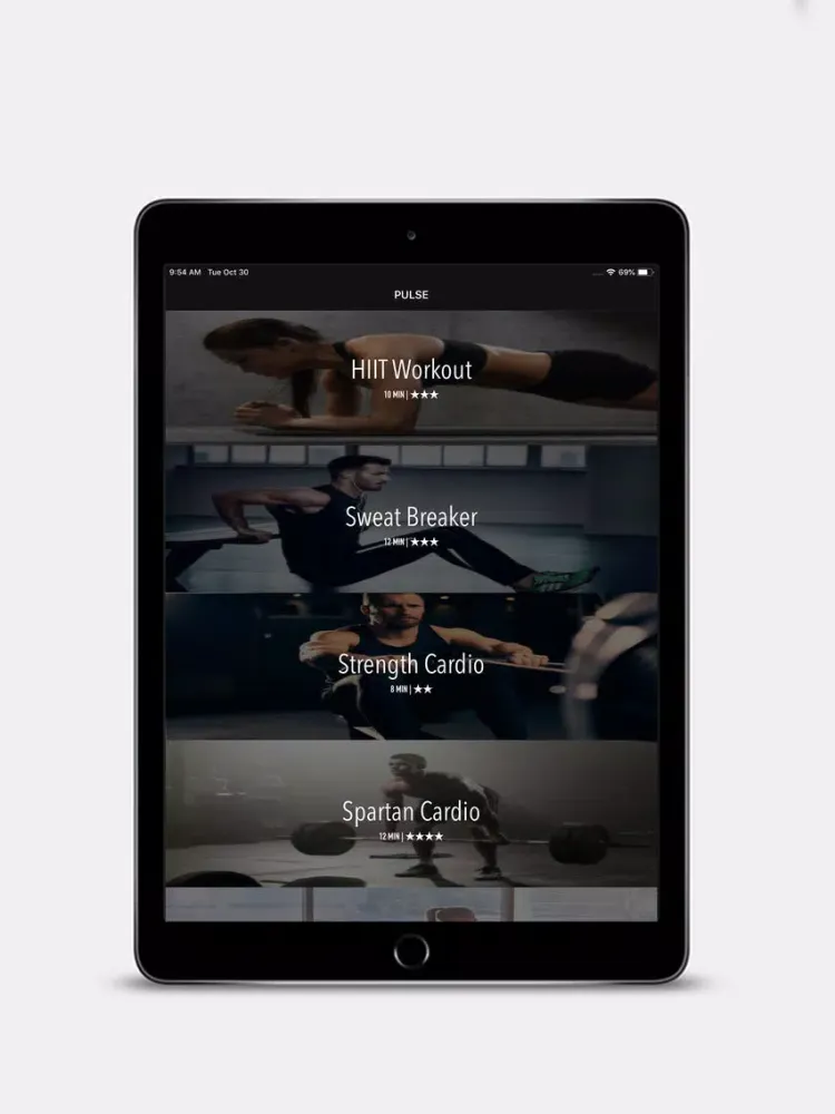 تصاویر Pulse - Fitness Cardio Workout iPad 