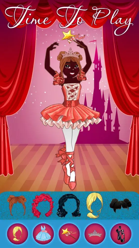 Screenshot di Pretty Little Ballerina - Dressing Up Game For Girls