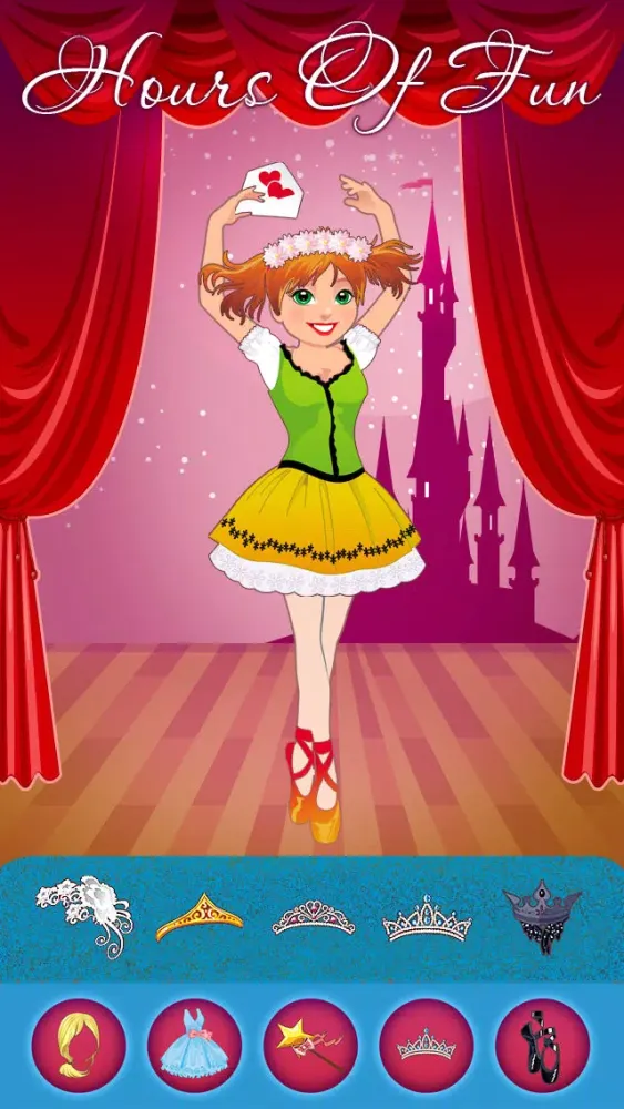 Screenshot di Pretty Little Ballerina - Dressing Up Game For Girls