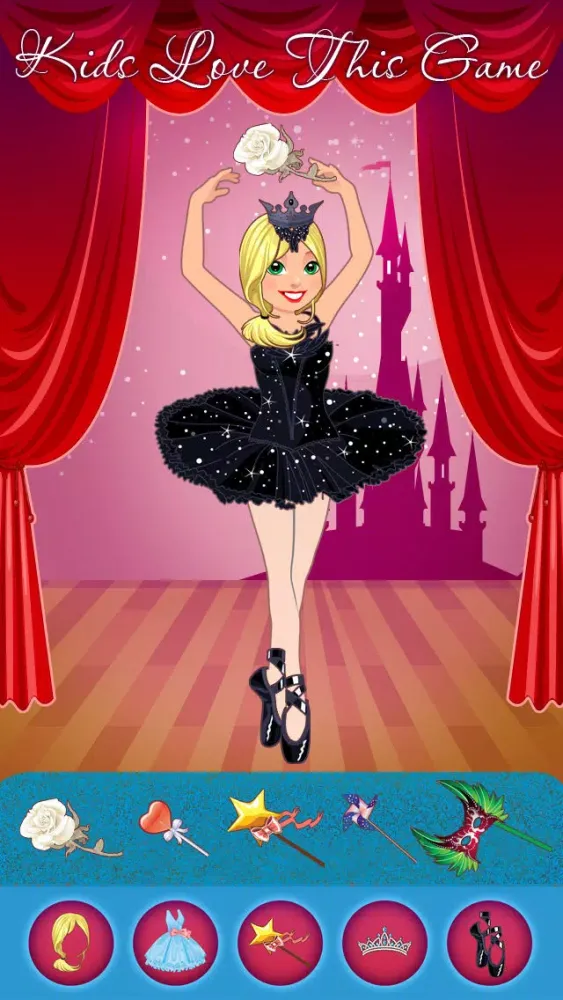 Screenshot di Pretty Little Ballerina - Dressing Up Game For Girls