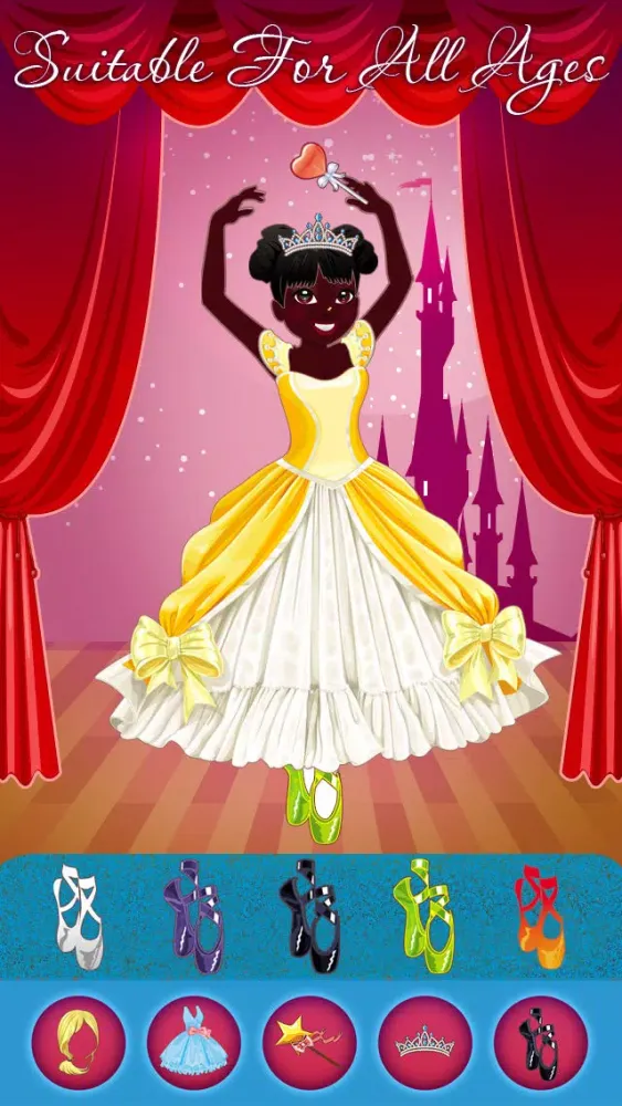 Screenshot di Pretty Little Ballerina - Dressing Up Game For Girls