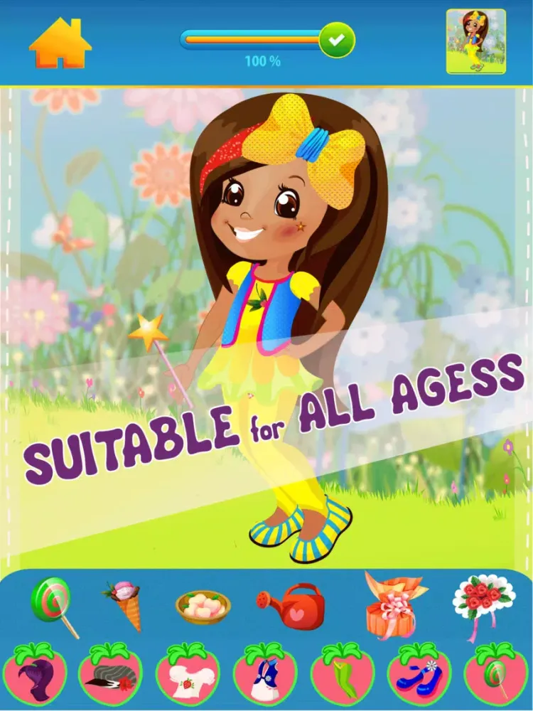 My Sweet Little Girl Copy & Draw Club Game - Free App iPad  Ekran Görüntüleri