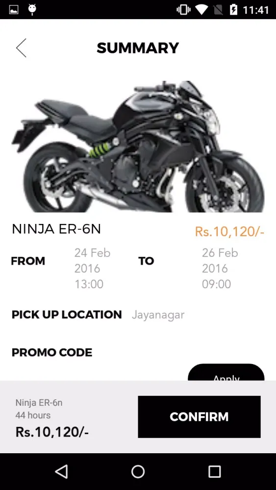 Tangkapan skrin Wicked Ride - Bike Rentals