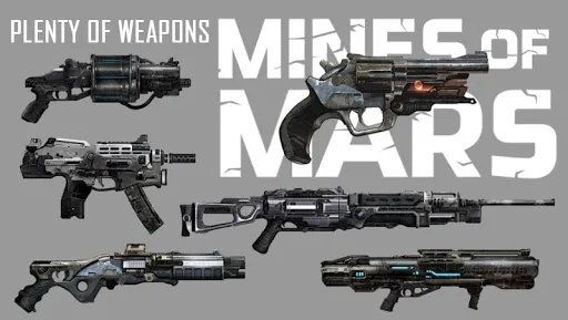 Tangkapan layar Mines of Mars Scifi Mining RPG