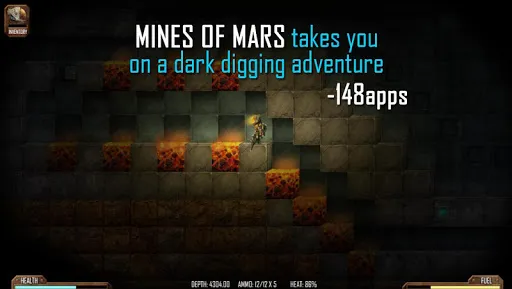 Tangkapan layar Mines of Mars Scifi Mining RPG