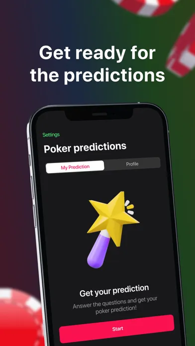 ภาพหน้าจอของ Poker prediction - Take luck