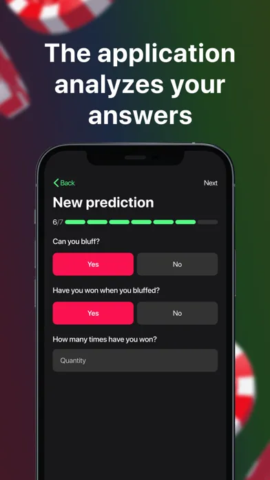 ภาพหน้าจอของ Poker prediction - Take luck