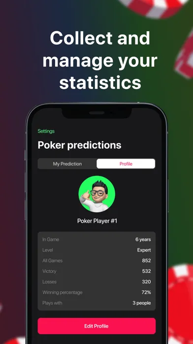 ภาพหน้าจอของ Poker prediction - Take luck