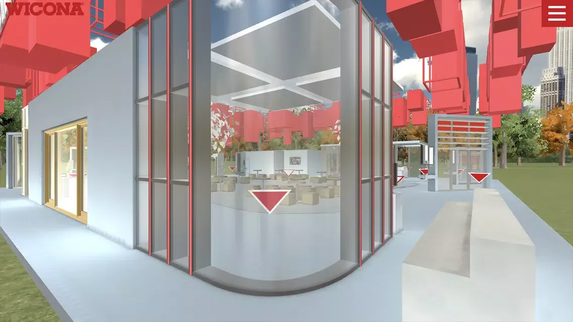 Tangkapan skrin WICONA at BAU 2019