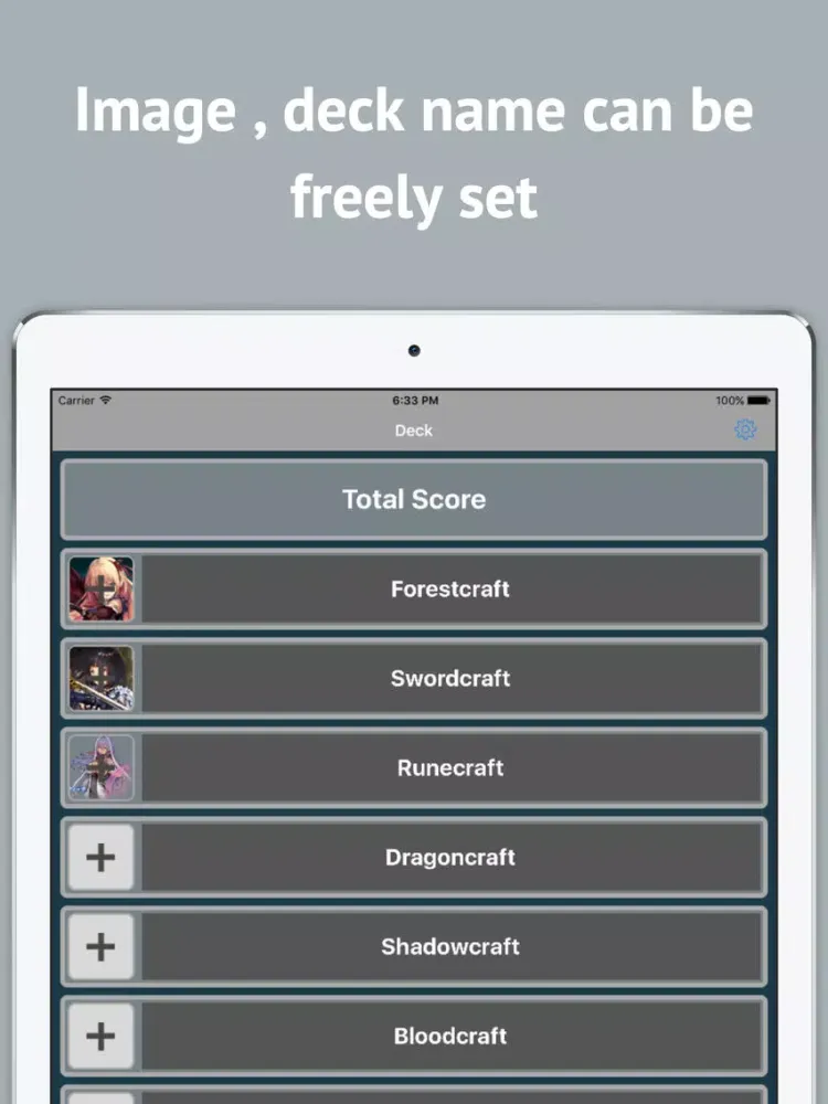 Capturas de pantalla de PerformanceRecord - for Shadowverse - Free edition iPad 