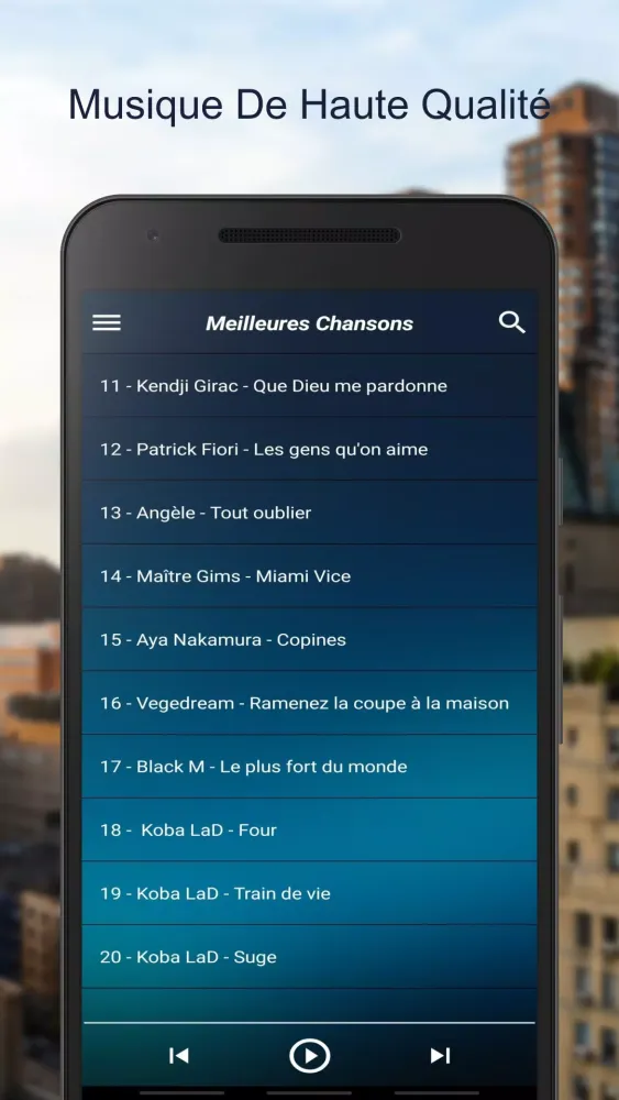 Скриншоты Best French Songs 2020