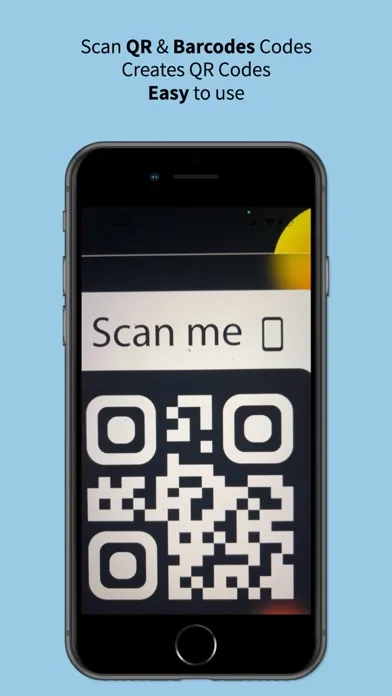 Captures d'écran de QR Menu Barcode Maker Creator