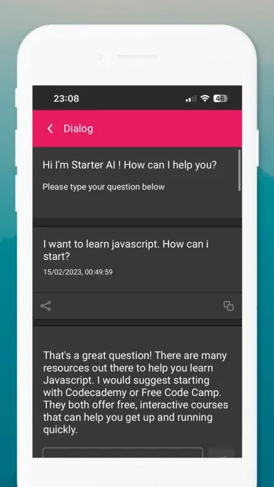 Ảnh chụp màn hình của AI Chat Bot & Painter: Starter