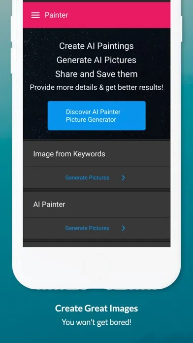Ảnh chụp màn hình của AI Chat Bot & Painter: Starter