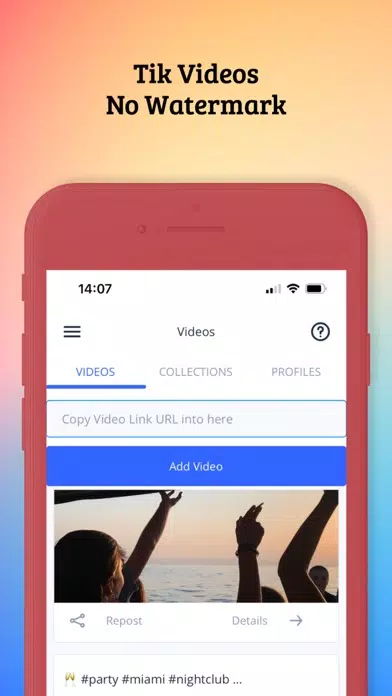 Captures d'écran de TikSave+ Tick Down Video Saver