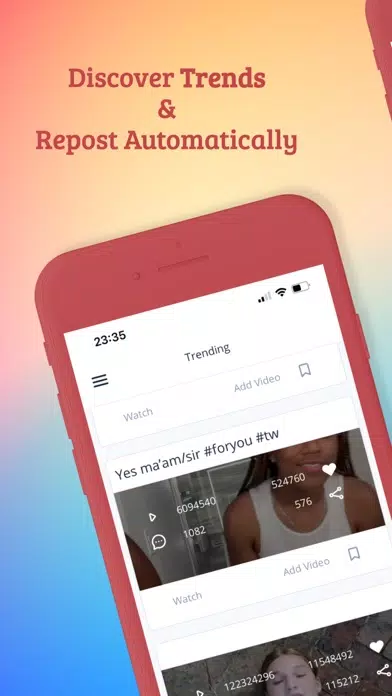 Captures d'écran de TikSave+ Tick Down Video Saver