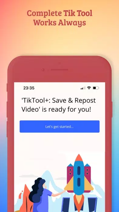 Captures d'écran de TikSave+ Tick Down Video Saver