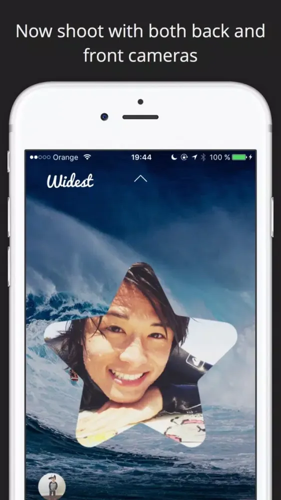 Capturas de pantalla de Widest - Front, Back, Same Time