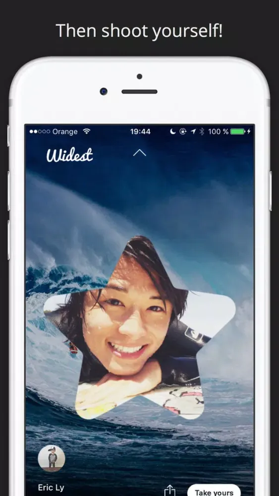 Capturas de pantalla de Widest - Front, Back, Same Time
