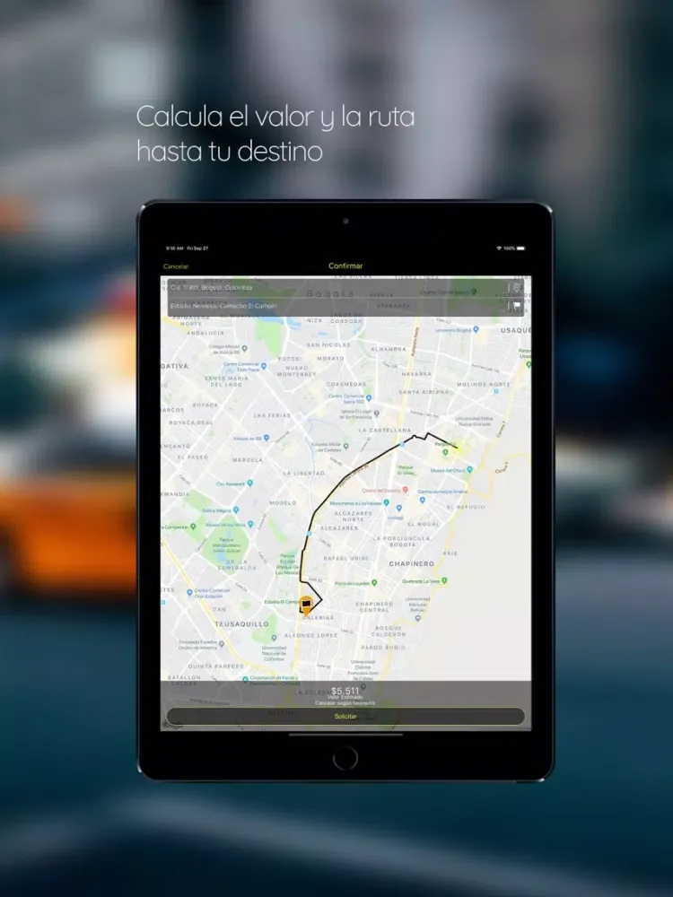 Zrzuty ekranu Hola Taxi iPad 