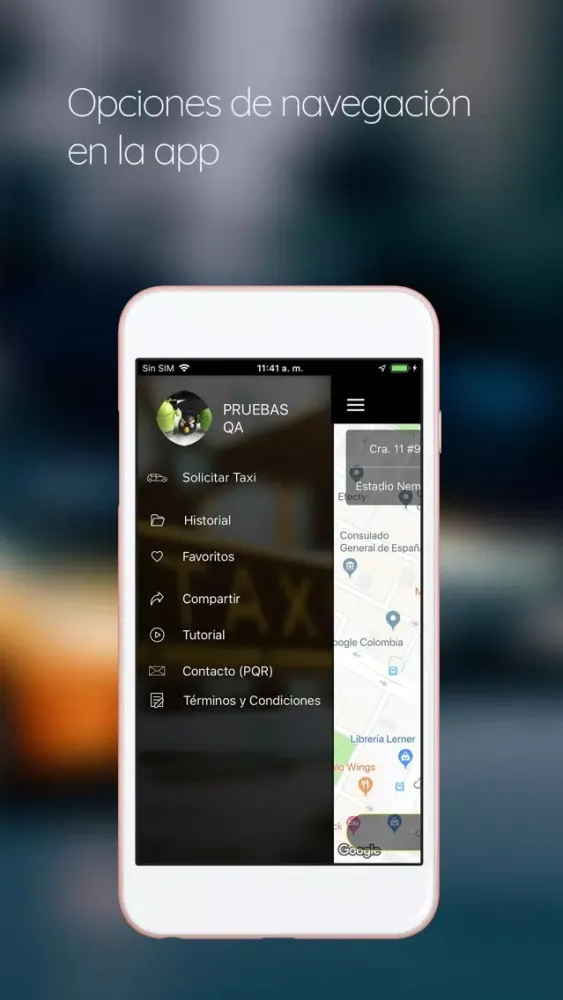 Zrzuty ekranu Hola Taxi