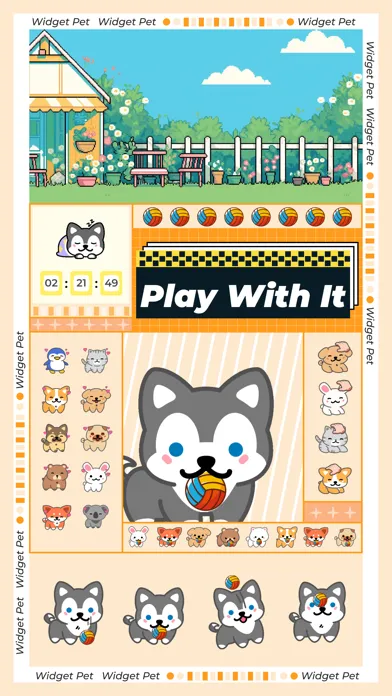 Screenshot di Cuty-Widget Pet
