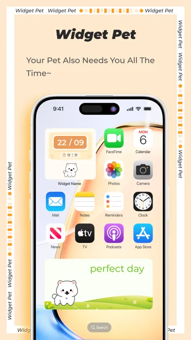 Screenshot di Cuty-Widget Pet