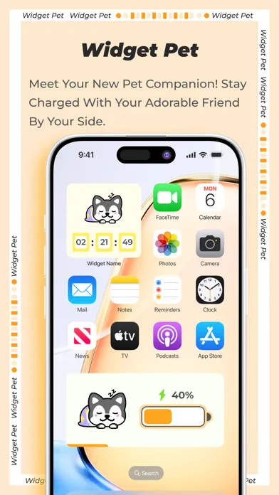 Screenshot di Cuty-Widget Pet
