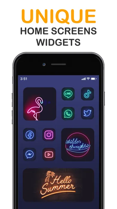 Ảnh chụp màn hình của Photo Widget - Icon Themes