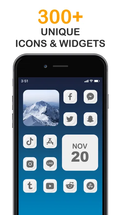 Ảnh chụp màn hình của Photo Widget - Icon Themes