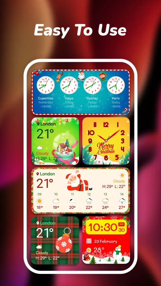 Capturas de pantalla de Widgets OS: Widget & Themes