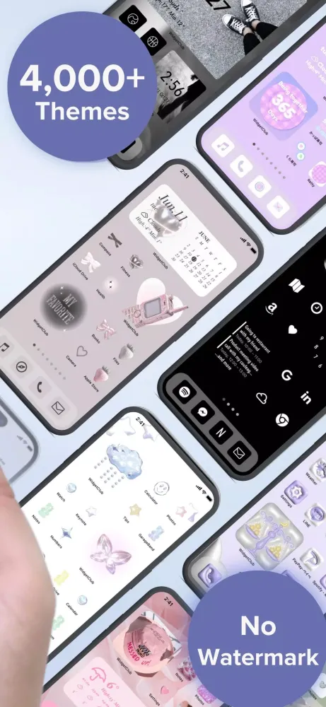 Icon changer & Widget Themes Screenshots