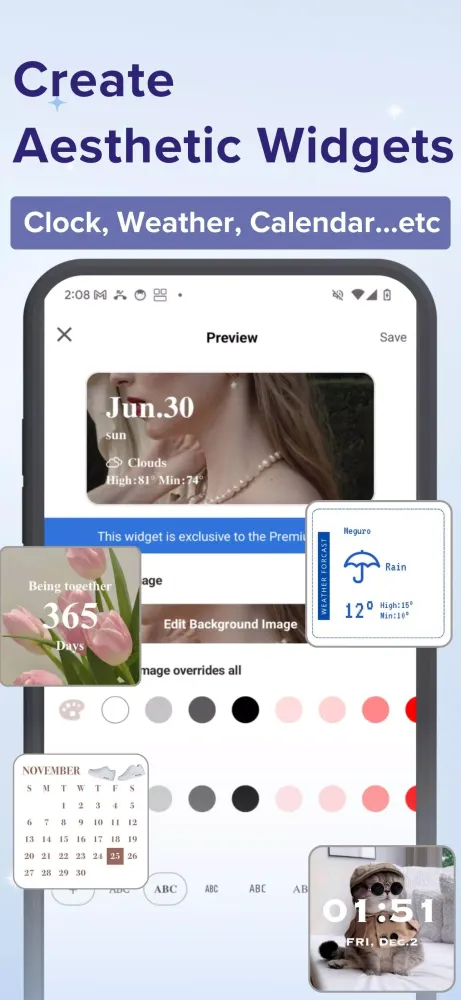 Icon changer & Widget Themes Screenshots