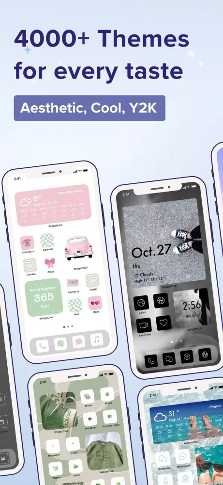 Icon changer & Widget Themes Screenshots