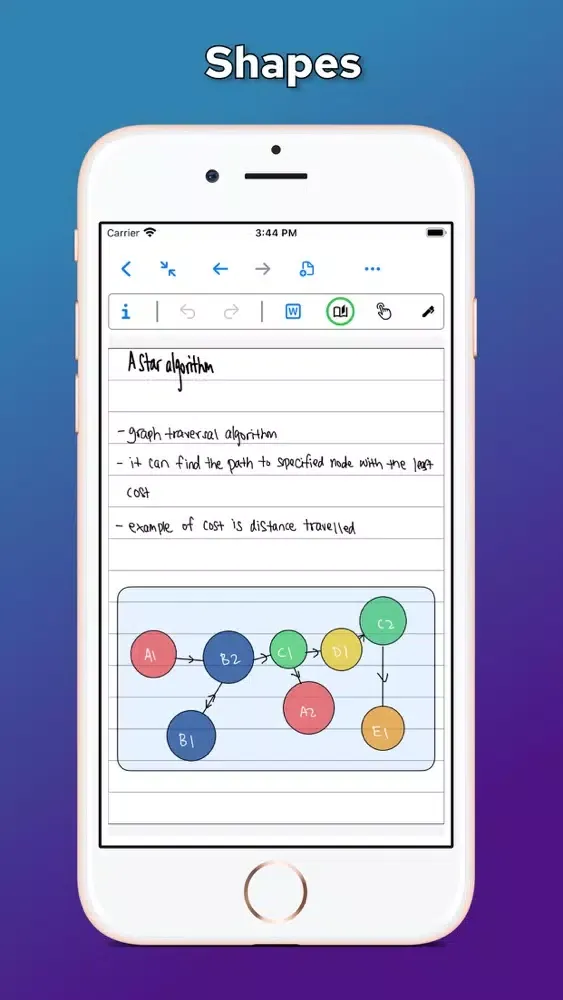 Capturas de tela do Widget Notebook - Digital Ink