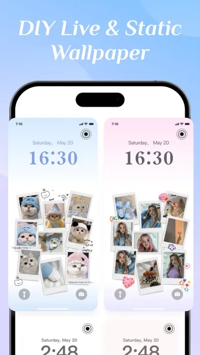 Captures d'écran de Widgify: DIY LIVE Wallpaper