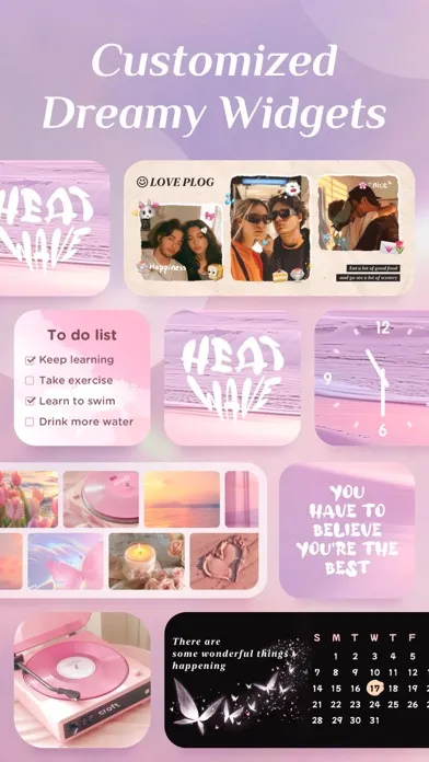 Captures d'écran de Widgify: DIY LIVE Wallpaper