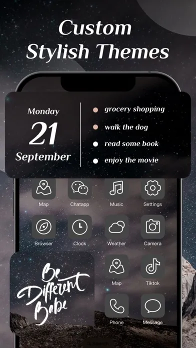 Captures d'écran de Widgify: DIY LIVE Wallpaper