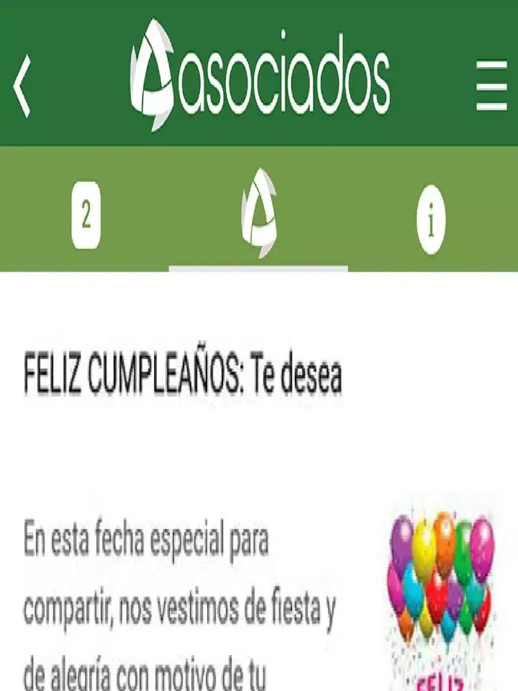 Asociados iPad 應用截圖