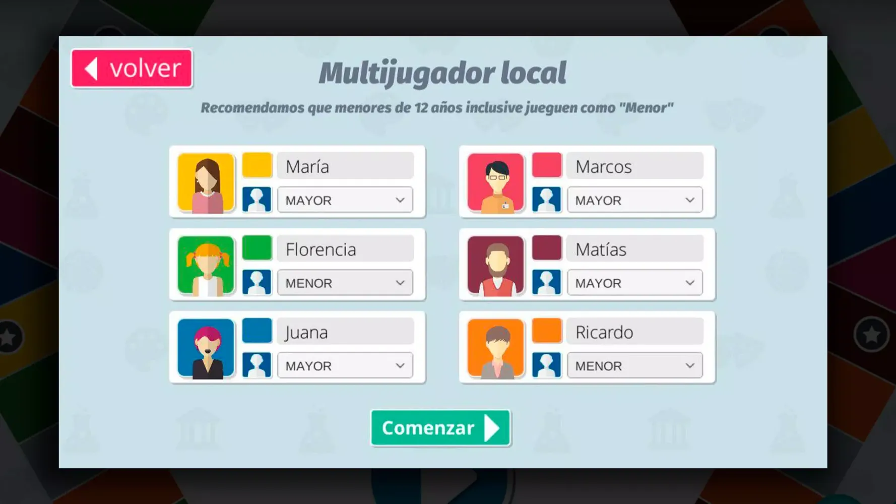Carrera de Mente Familiar Screenshots