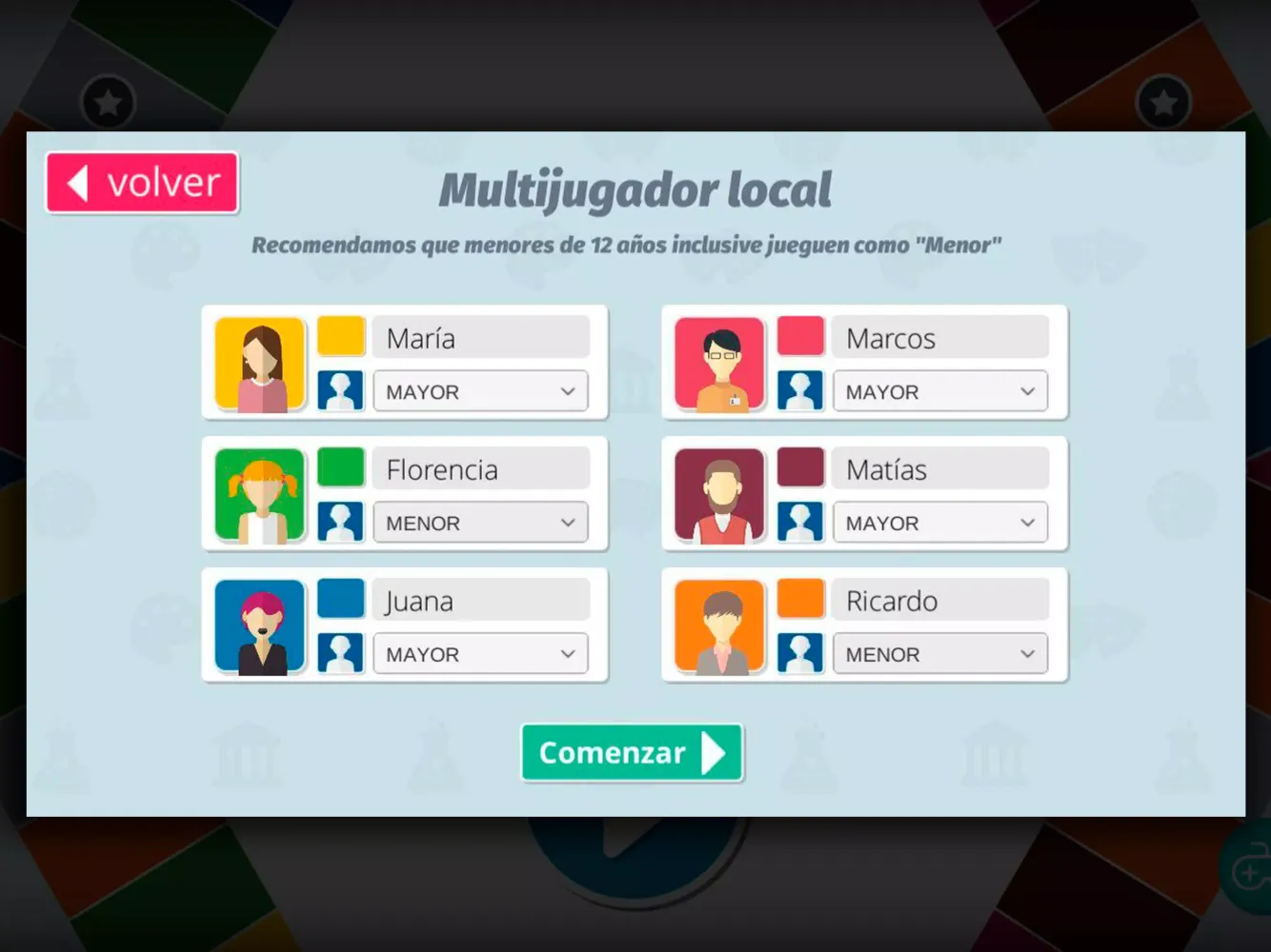 Carrera de Mente Familiar Screenshots