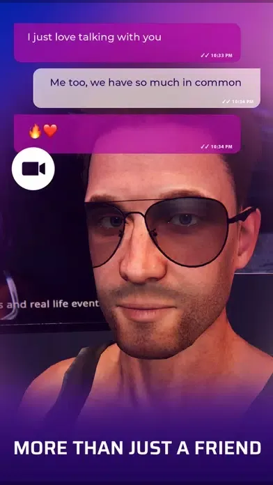 Captures d'écran de Life Meta: AI Chat Friend