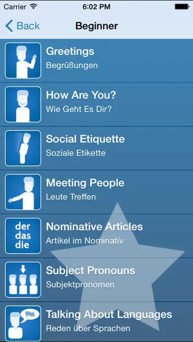 Learn German - Wie Geht's 스크린샷