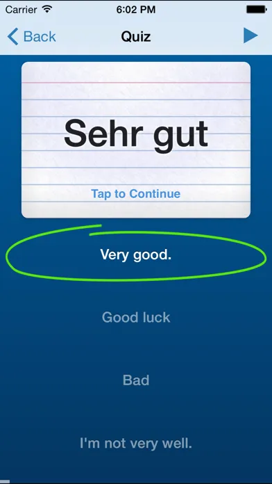 Learn German - Wie Geht's 스크린샷