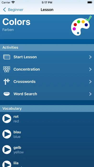 Learn German - Wie Geht's 스크린샷